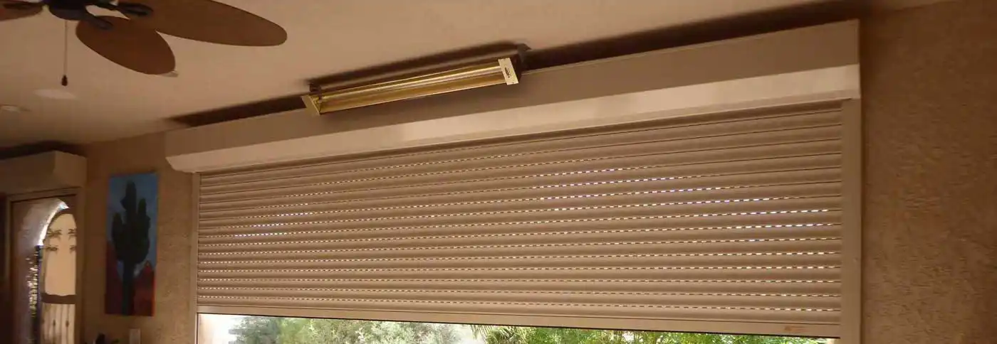 Hero image showcasing security shutter products