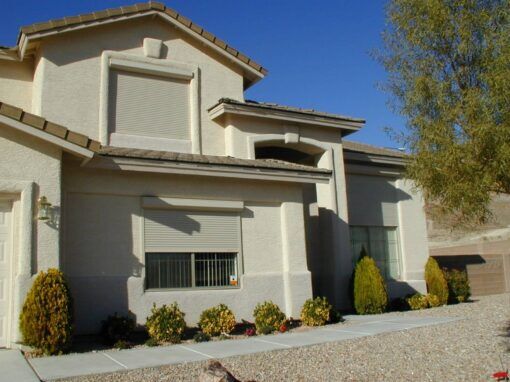 Security shutters installation project